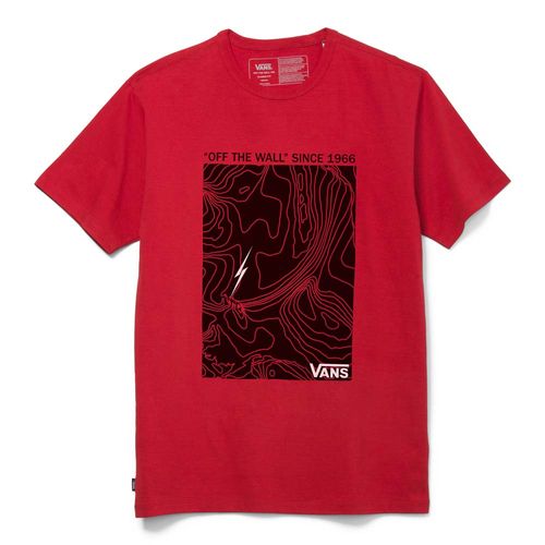 Playeras Nathan Florence Otw Ss Tee Rojo/Negro 714A