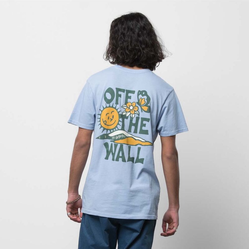 Playeras Brighter Daze Ss Tee Azul