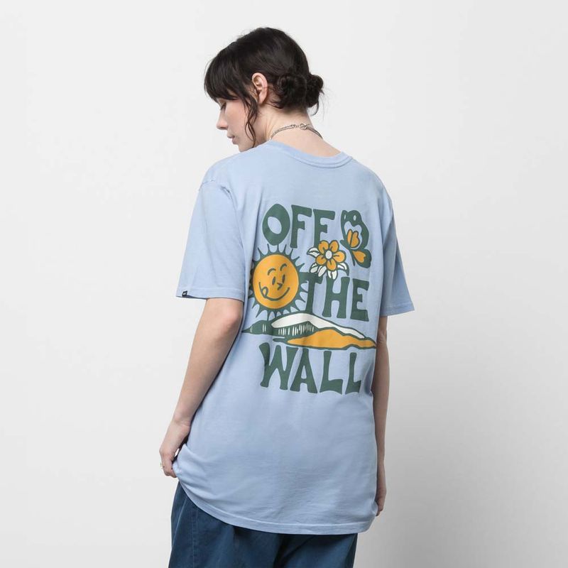 Playeras Brighter Daze Ss Tee Azul
