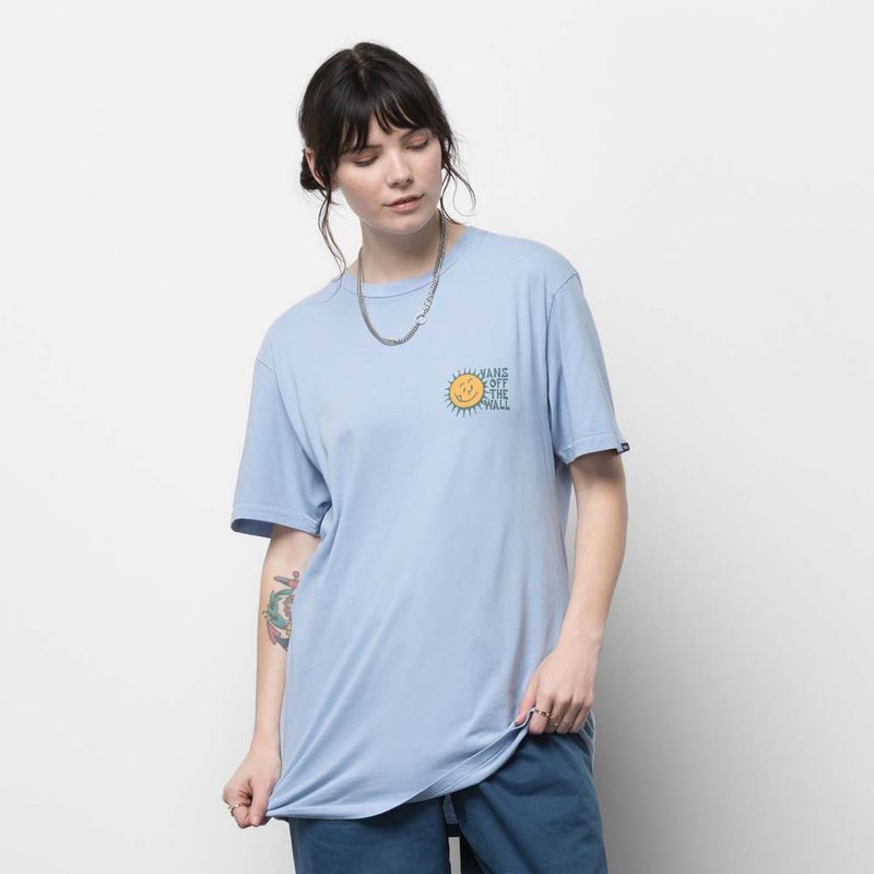 Playeras Brighter Daze Ss Tee Azul