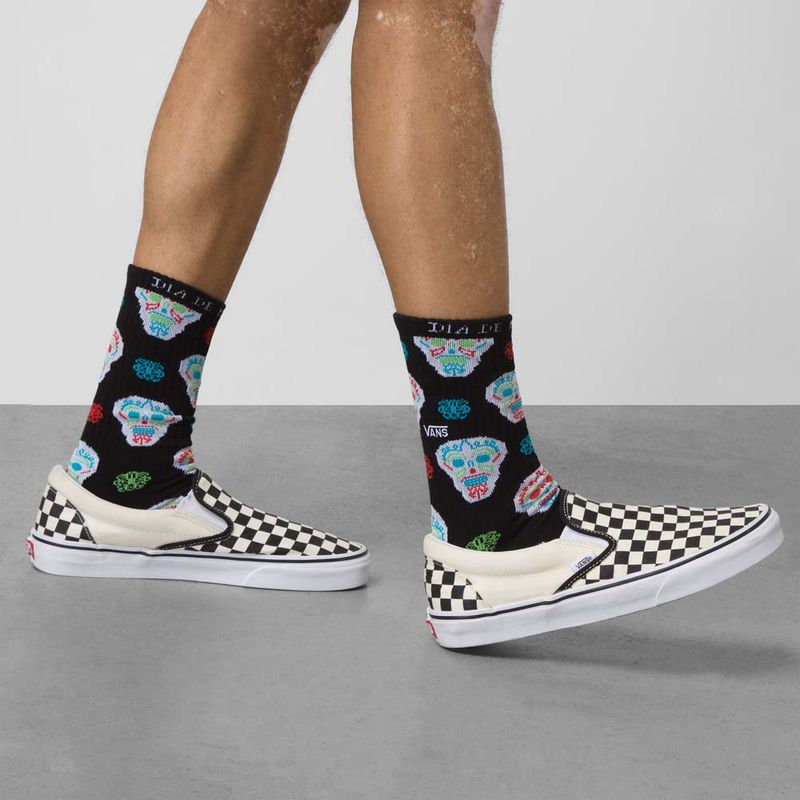 Sugar Parade Crew Sock Negro