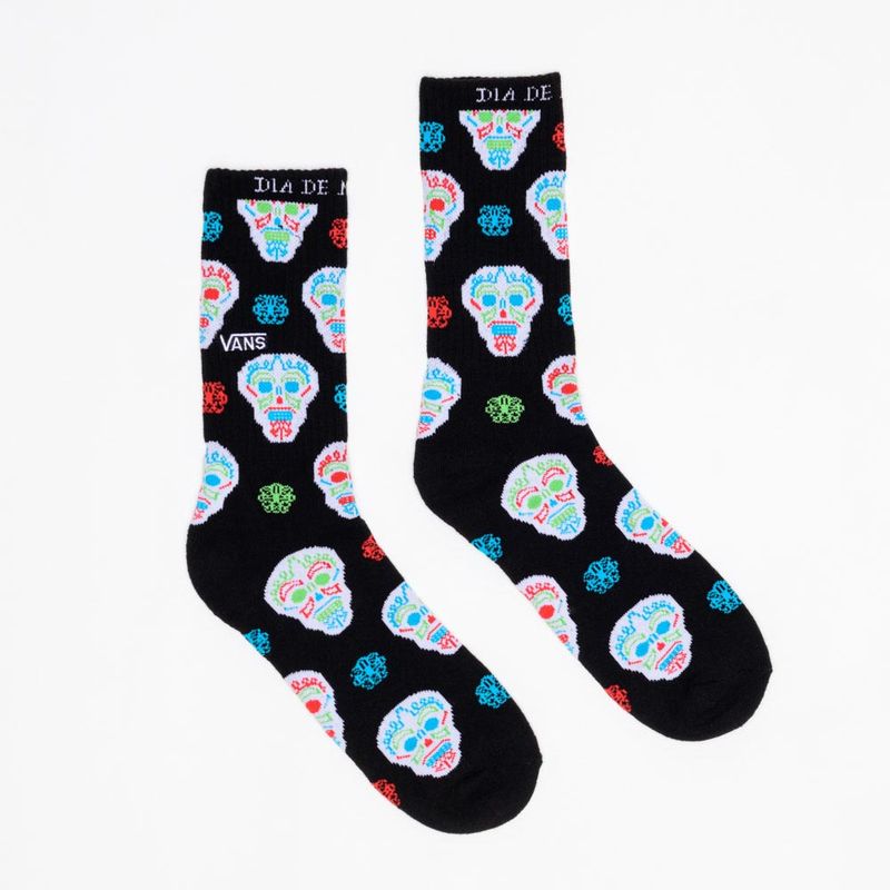 Sugar Parade Crew Sock Negro