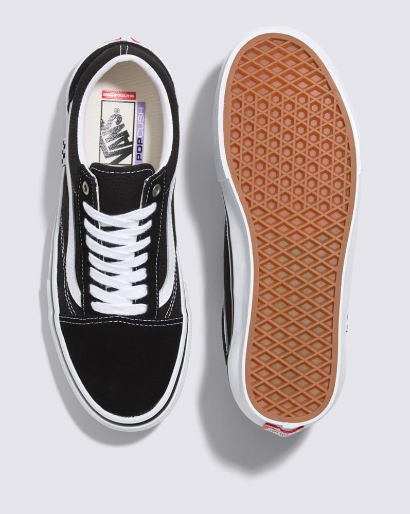 Skate Old Skool Black White BY28 Vans Vans Mexico