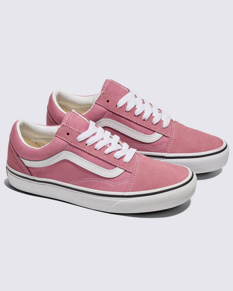 Dusty pink old skool vans hotsell