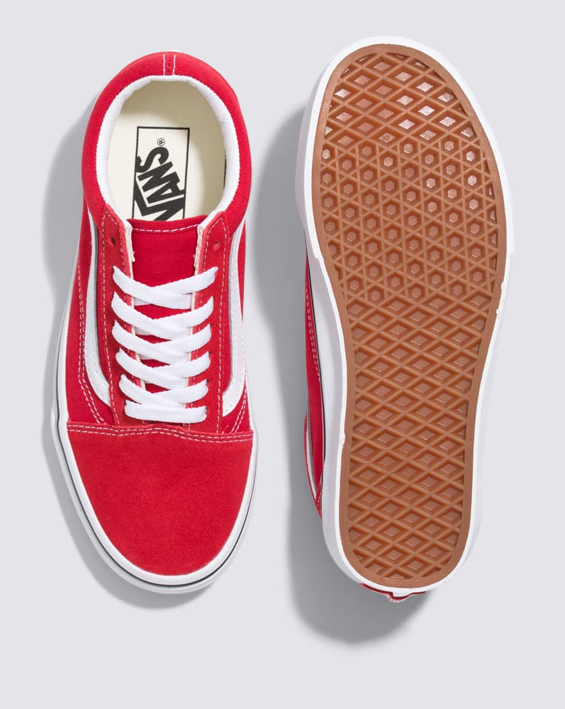 Fashion zapatillas vans rojas hombre