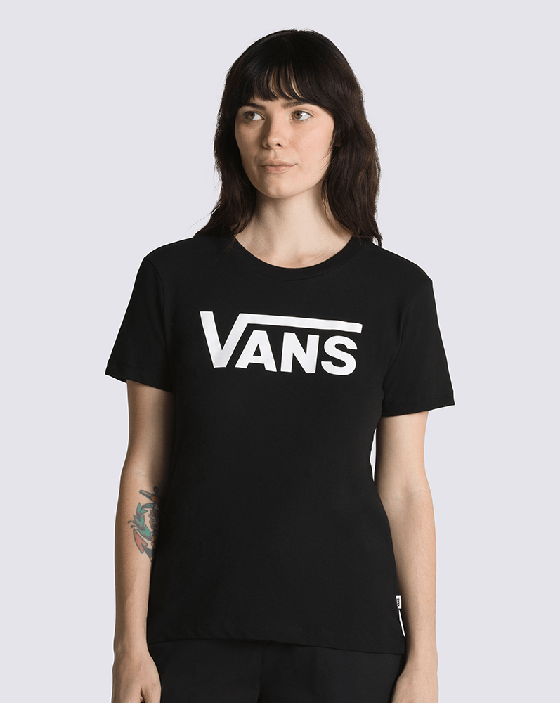 Playera vans negra sale