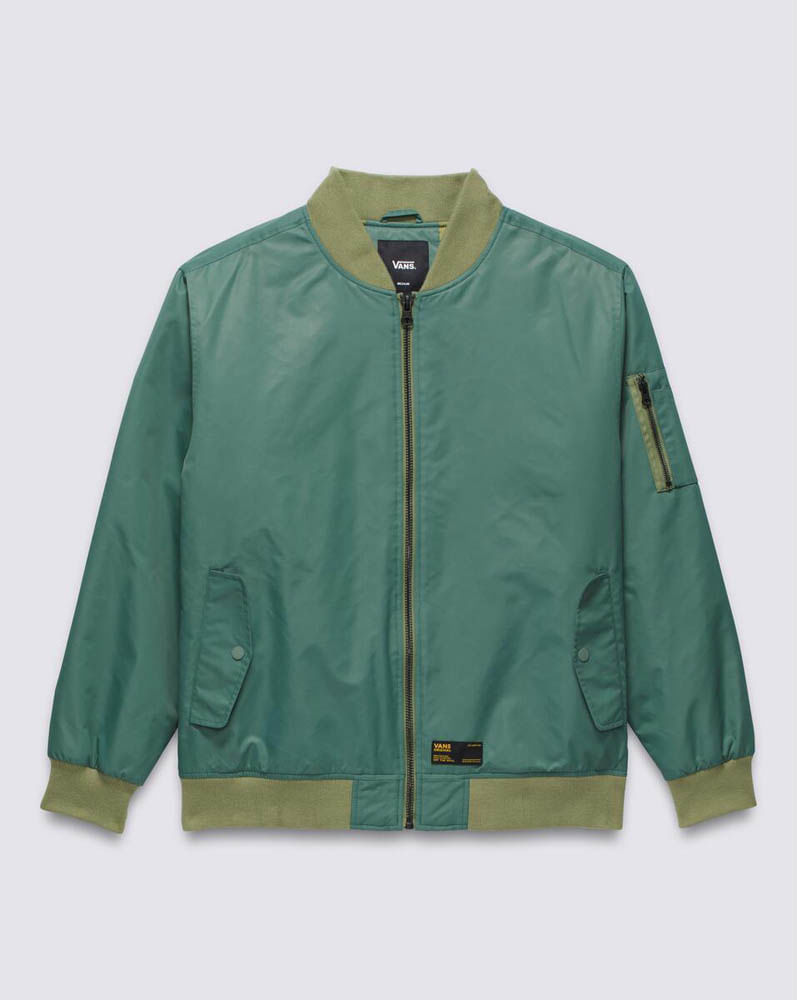 Chamarras Chamarra Copley Bomber Verde Q1CI Vans Vans Mexico