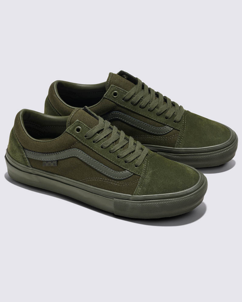 Tenis fashion skate verde