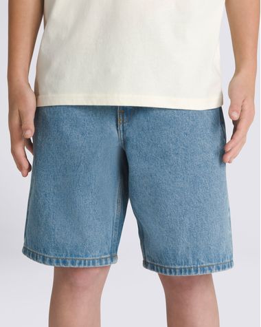 CHECK-5 BAGGY DENIM SHORT Azul WCDX