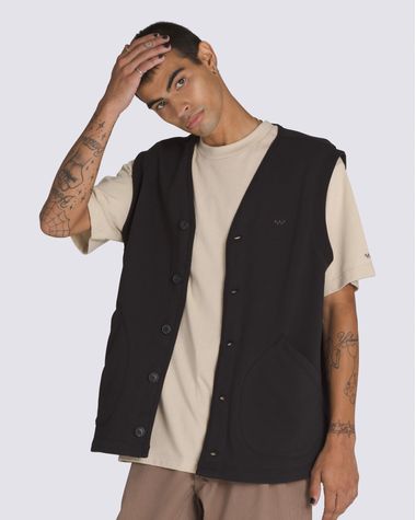 SKATE FLEECE VEST Negro XBLK