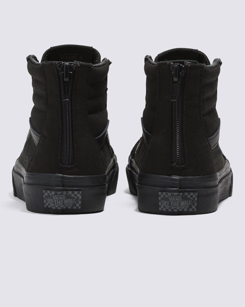 Kids Uy Sk8-Hi Zip Negro