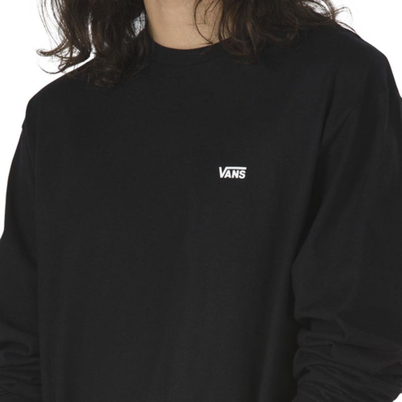 Playeras Left Chest Hit Ls Negro