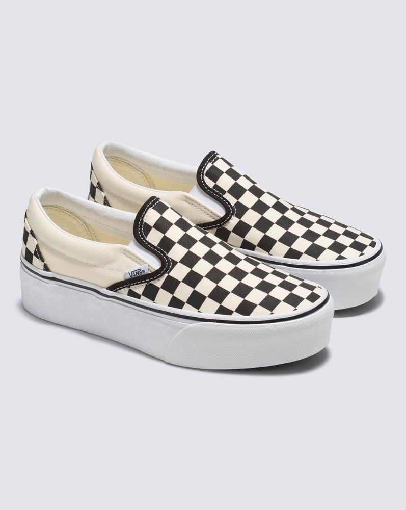 Tenis Slip-On Classic Checkerboard Stackform