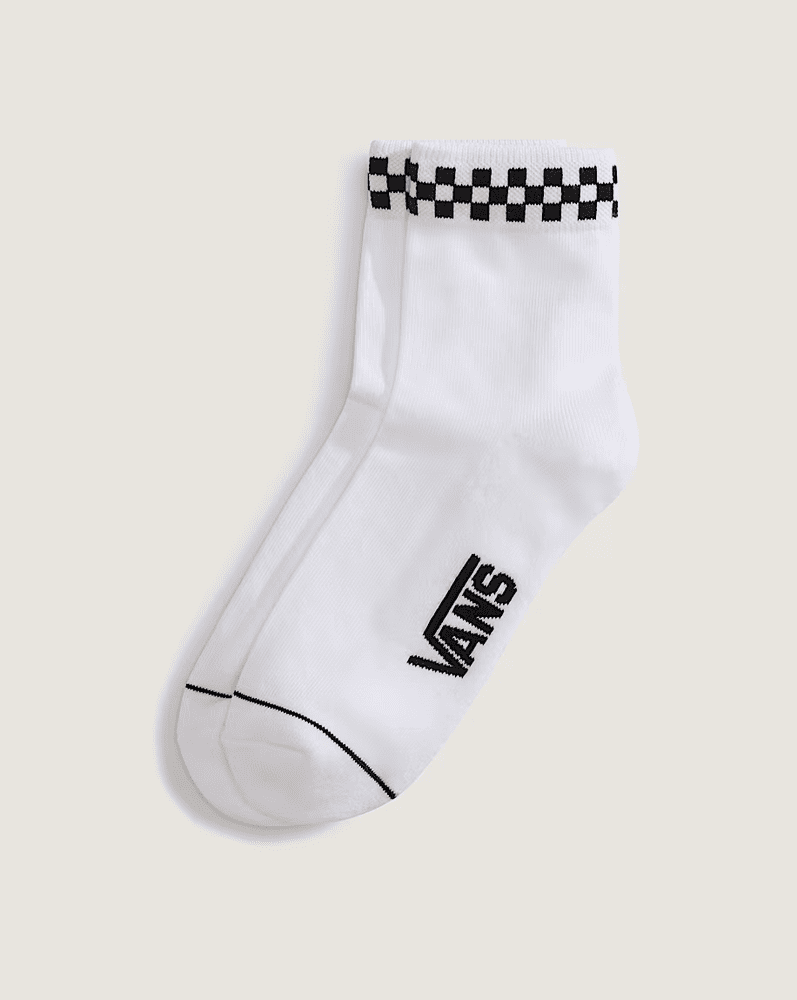 Calcetines_PEEK-A-CHECK_HALF_CREW_Blanco_KYB2_1