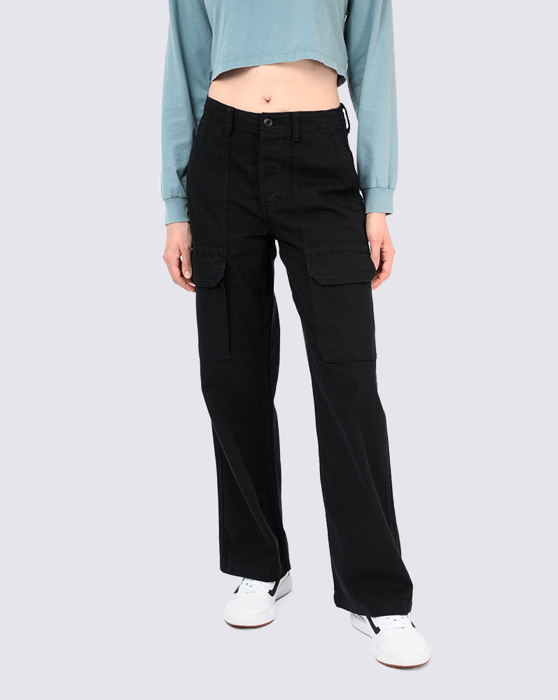 Pantalón cargo Arroyo de pierna ancha