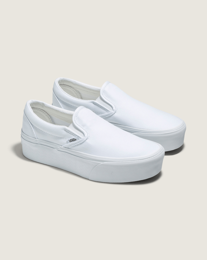 Tenis Slip-On con plataforma