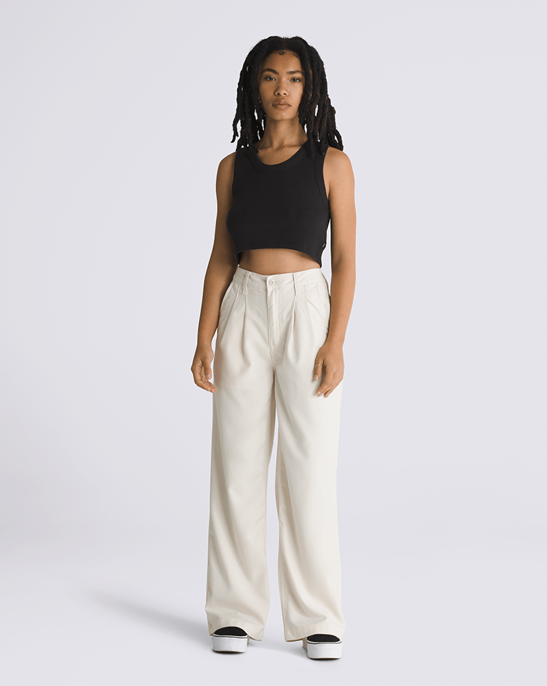 Playera tank crop Drew Rib