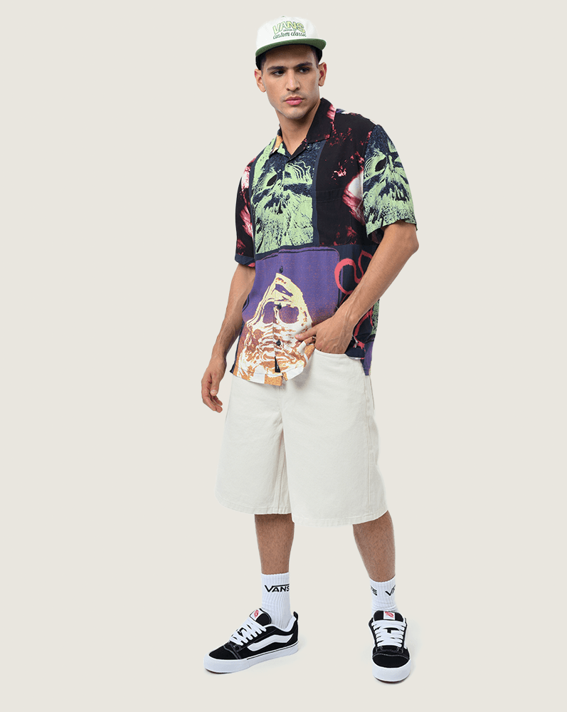 Short de mezclilla holgado Vans