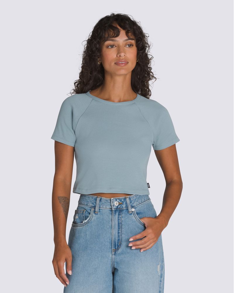 Playera crop Drew Baby