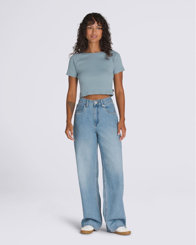 Playera crop Drew Baby