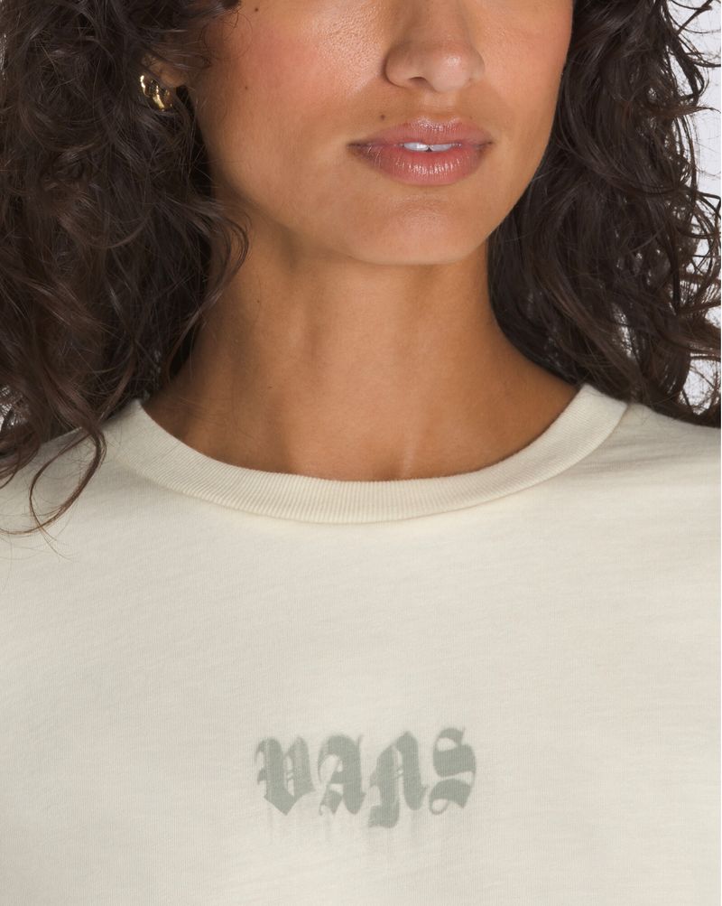 Playera crop holgada Nightwash