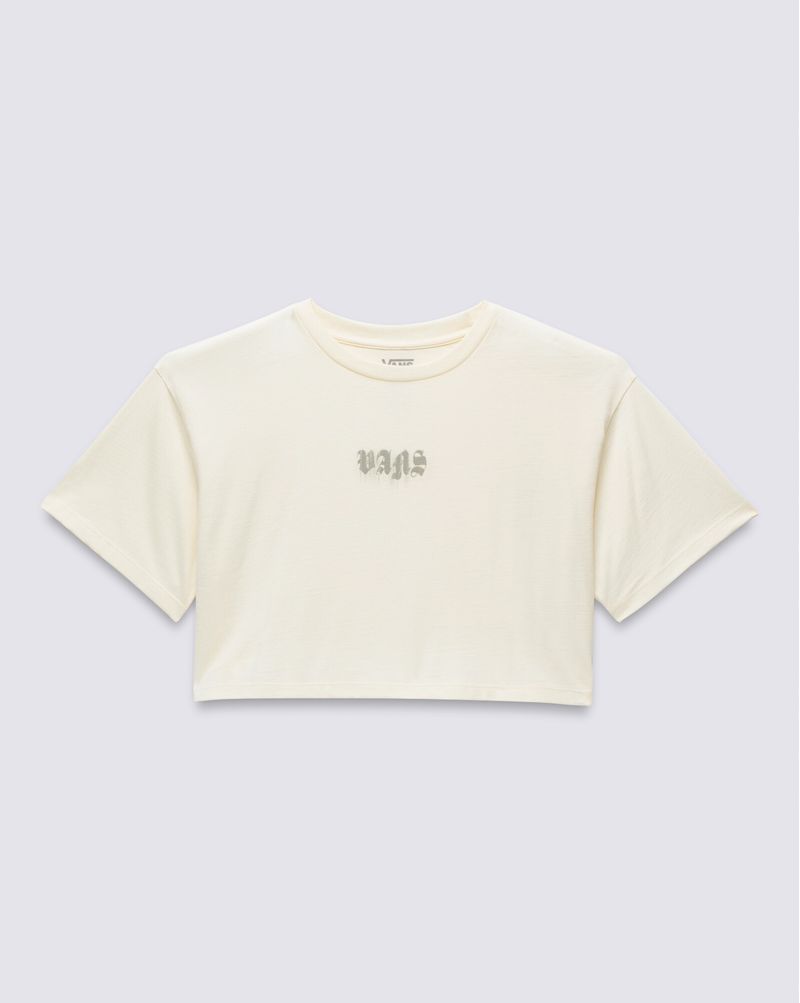 Playera crop holgada Nightwash