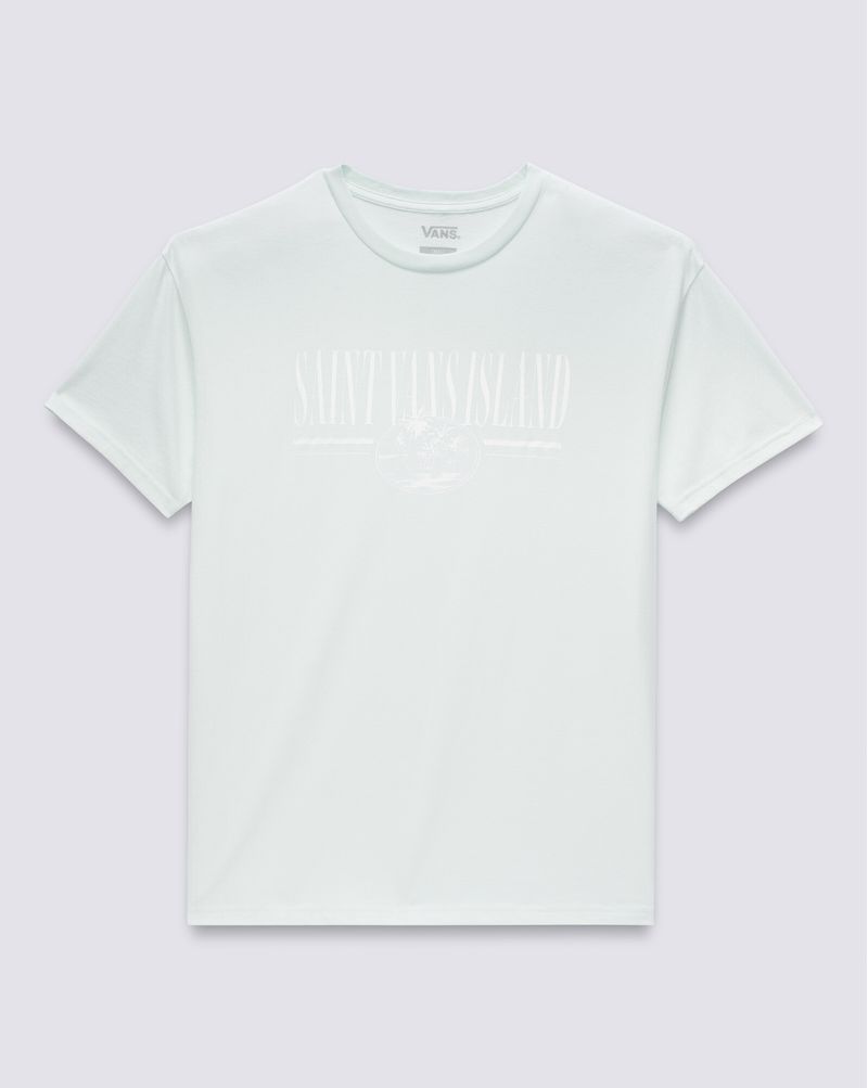 Playera holgada Retro Isle