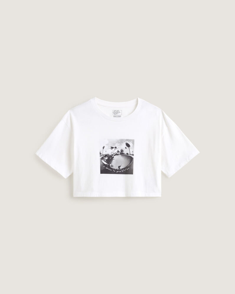 Playera crop holgada Rhythm