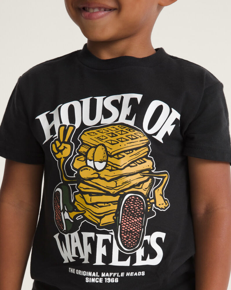 Playera Waffle House para niños
