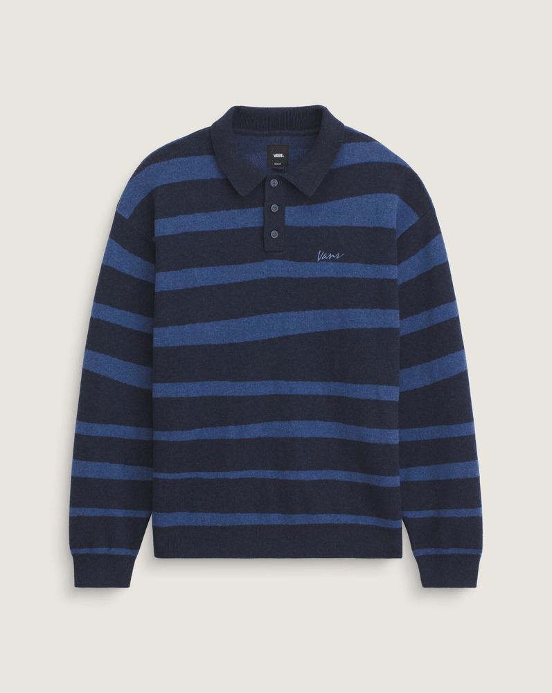 Suéter Davis Stripe tipo Polo