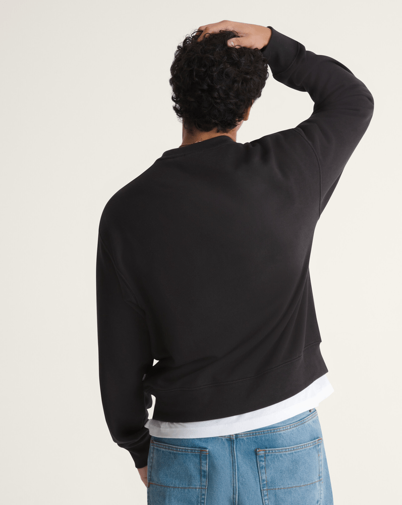 Sudadera de cuello redondo stretch