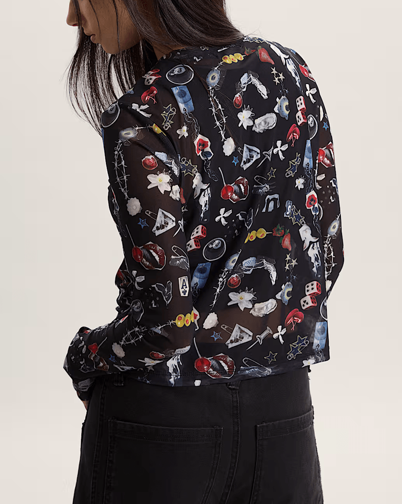 Playera de mesh Ludlow