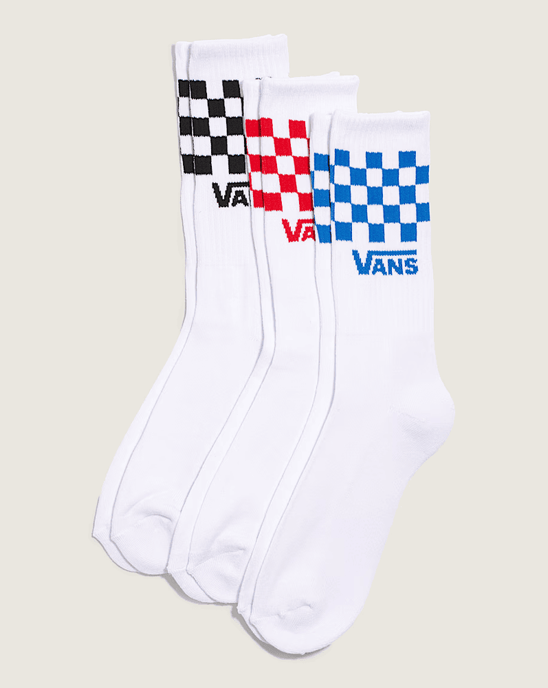 Paquete de 3 calcetines Checkerboard