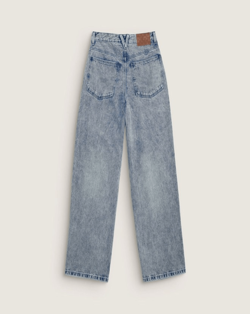 Pantalón holgado de mezclilla