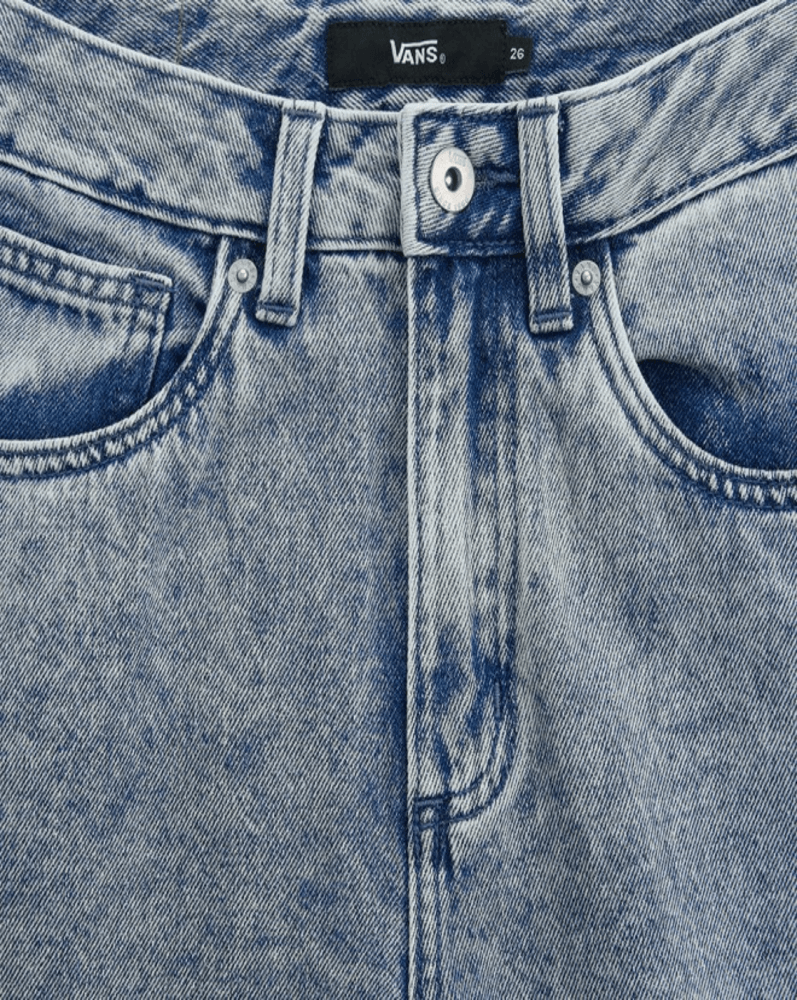 Pantalón holgado de mezclilla