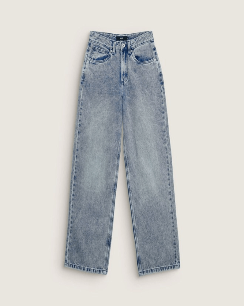 Pantalón holgado de mezclilla