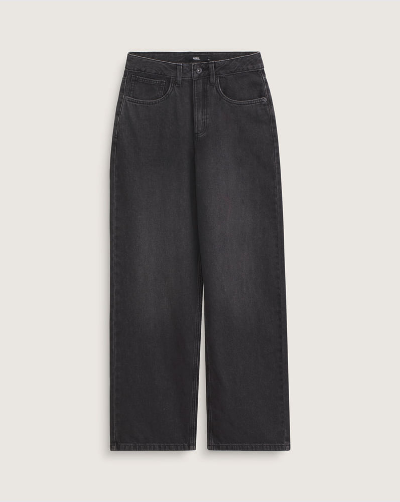 Pantalón holgado de mezclilla
