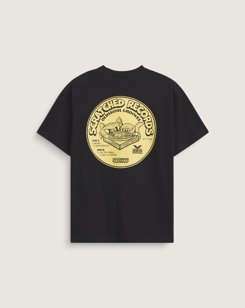 Playera Scratched Records