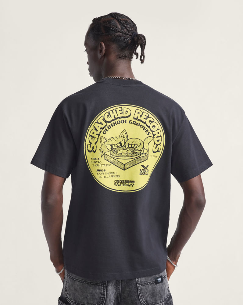 Playera Scratched Records