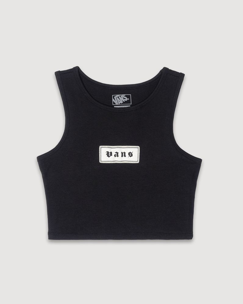 Playera crop sin mangas Upworn