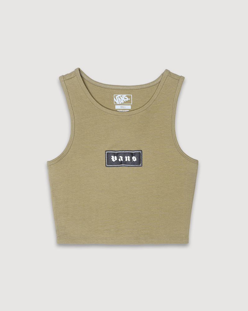 Playera crop sin mangas Upworn