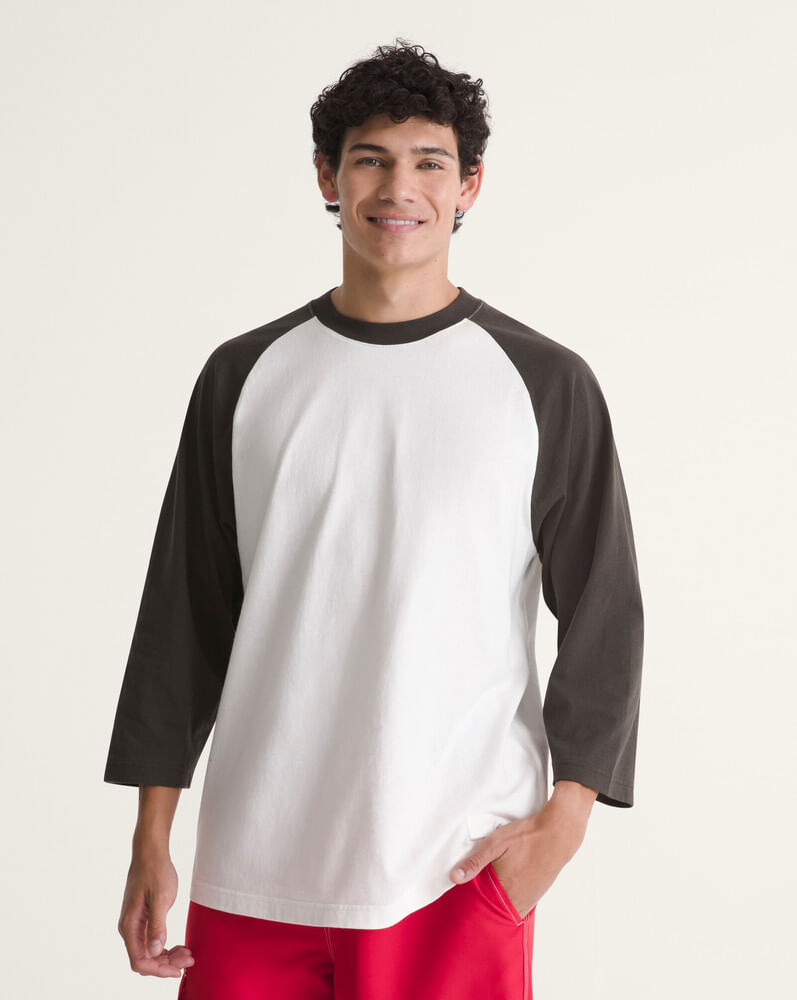 Playera Raglán