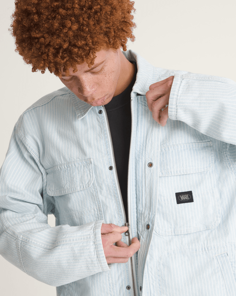 Chamarra de mezclilla Stripe