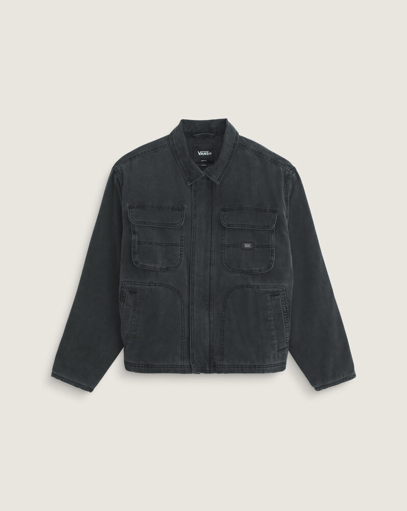 Chamarra de lona Stripe