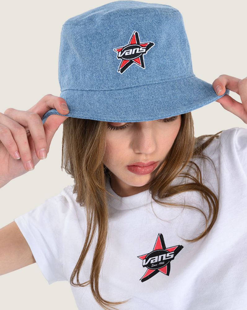 Playera crop ajustada Vans