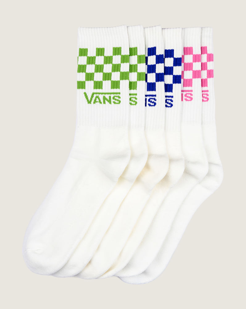 Paquete de 3 calcetines Checkerboard