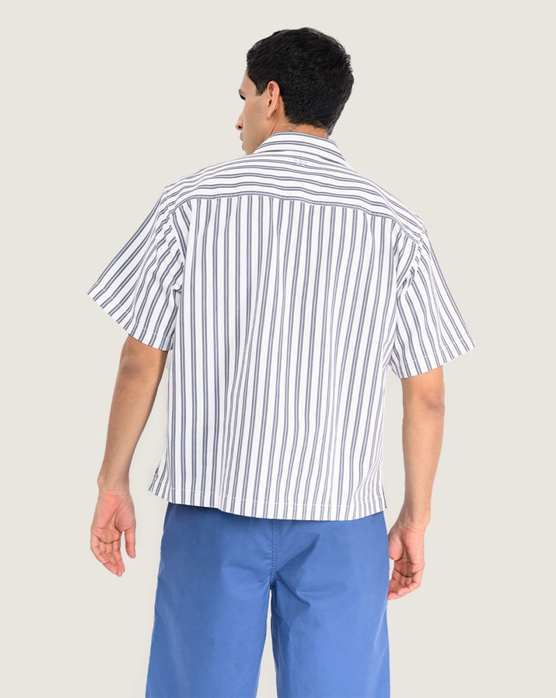 Camisa corta  rayas
