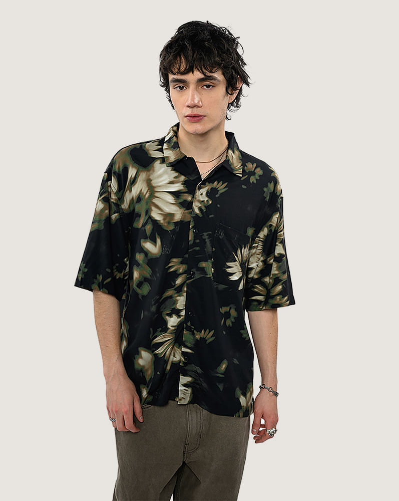 Camisa Van Doren Sepia Camp
