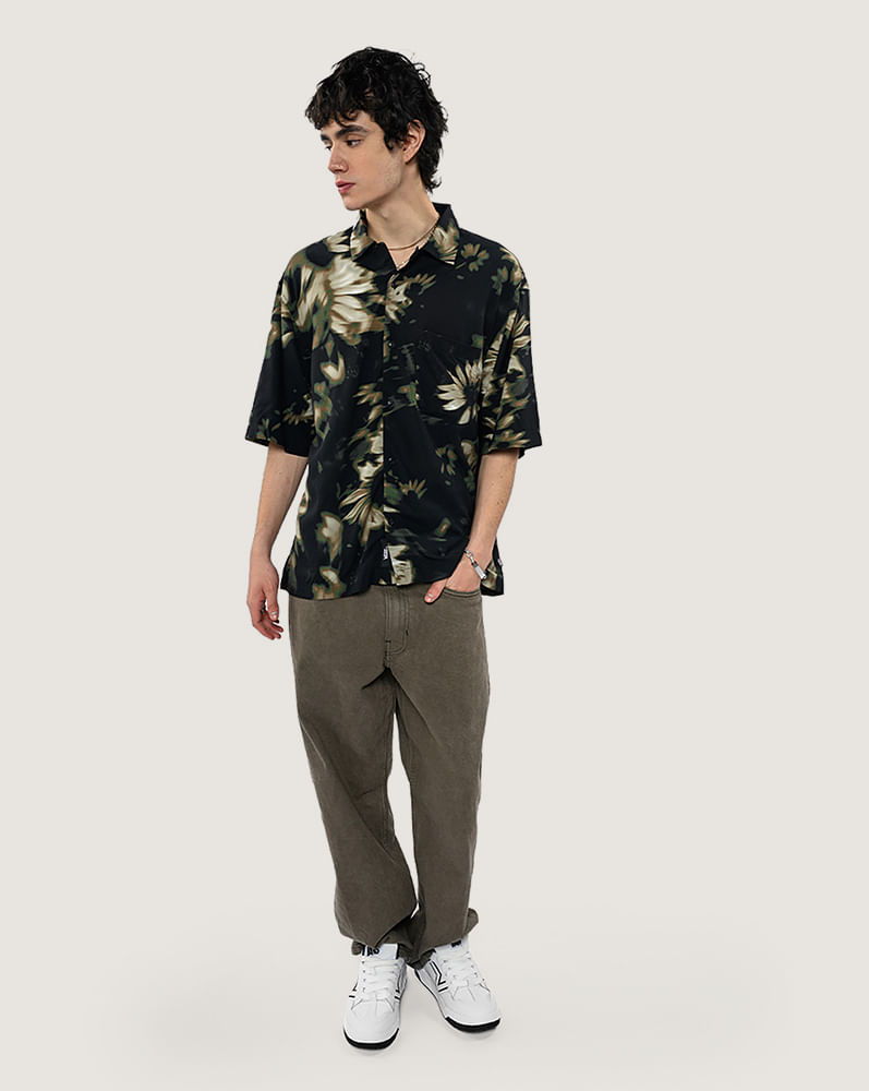Camisa Van Doren Sepia Camp