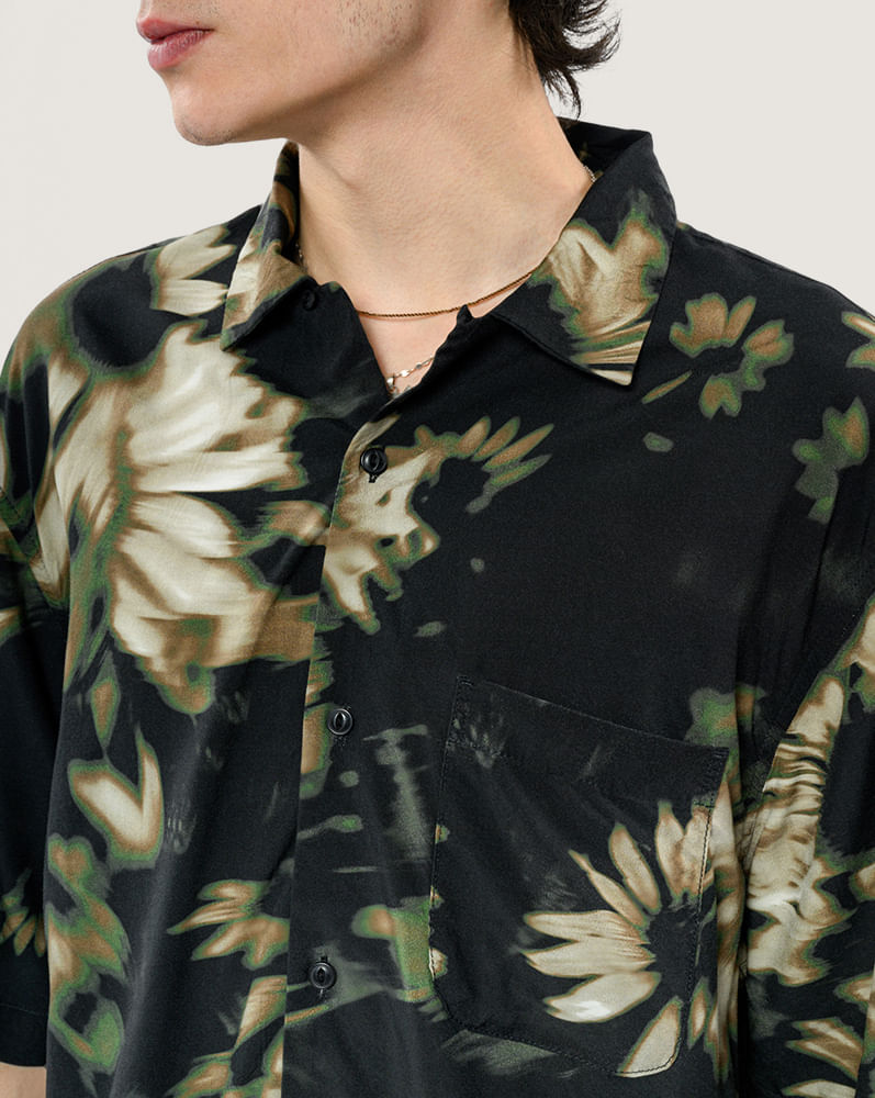 Camisa Van Doren Sepia Camp